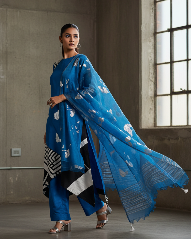 modern-blue-salwar-suit-printed-dupatta
