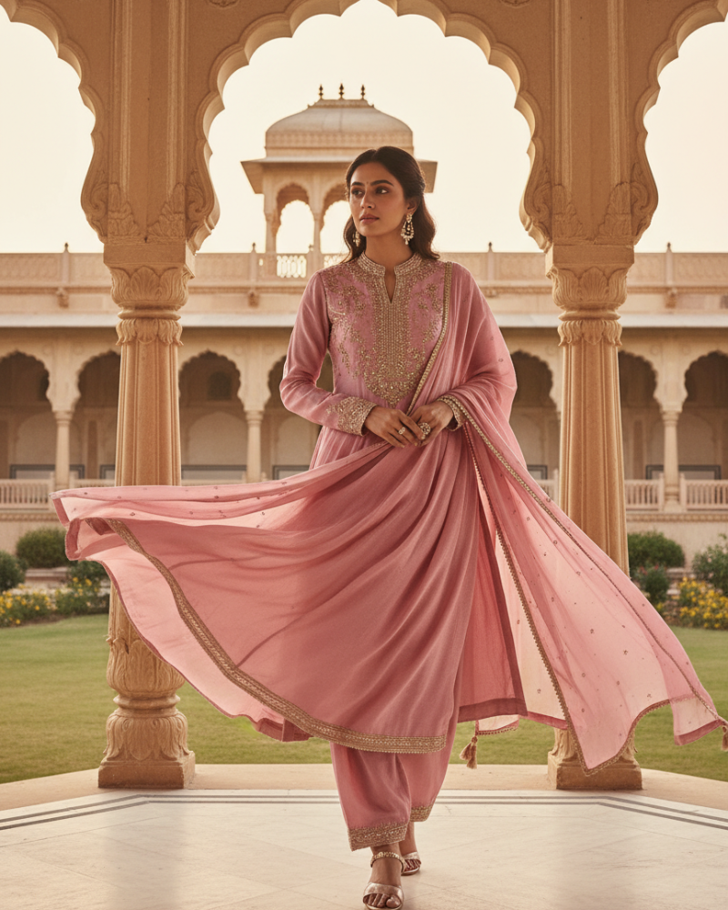 pink-embroidered-anarkali-suit-palace-style